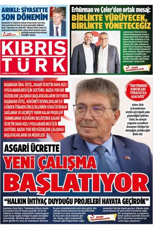 KIBRIS TÜRK GAZETE 1065. SAYI