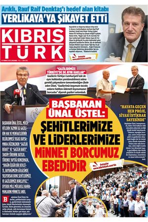 KIBRIS TÜRK GAZETE 1072. SAYI