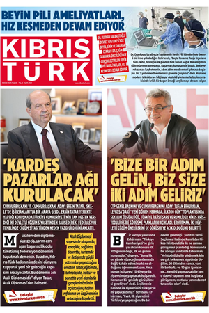 KIBRIS TÜRK GAZETE 1139. SAYI