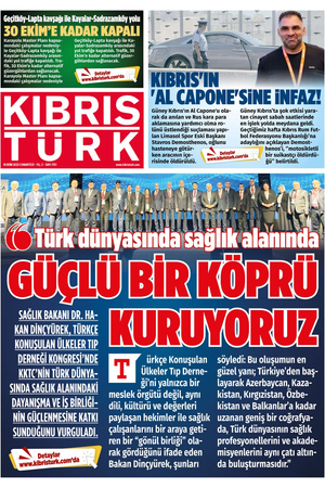 KIBRIS TÜRK GAZETE 1152. SAYI