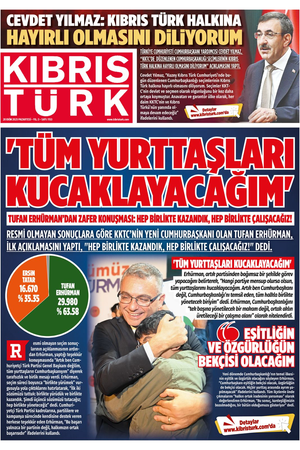 KIBRIS TÜRK GAZETE 1155. SAYI