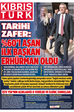 KIBRIS TÜRK GAZETE 1156. SAYI