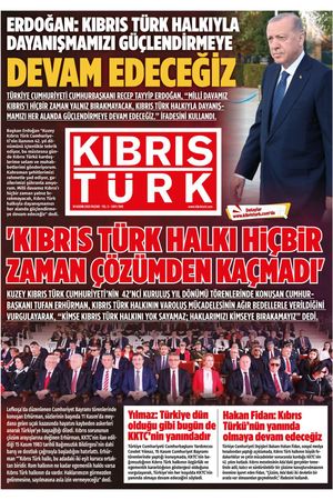 KIBRIS TÜRK GAZETE 1182. SAYI
